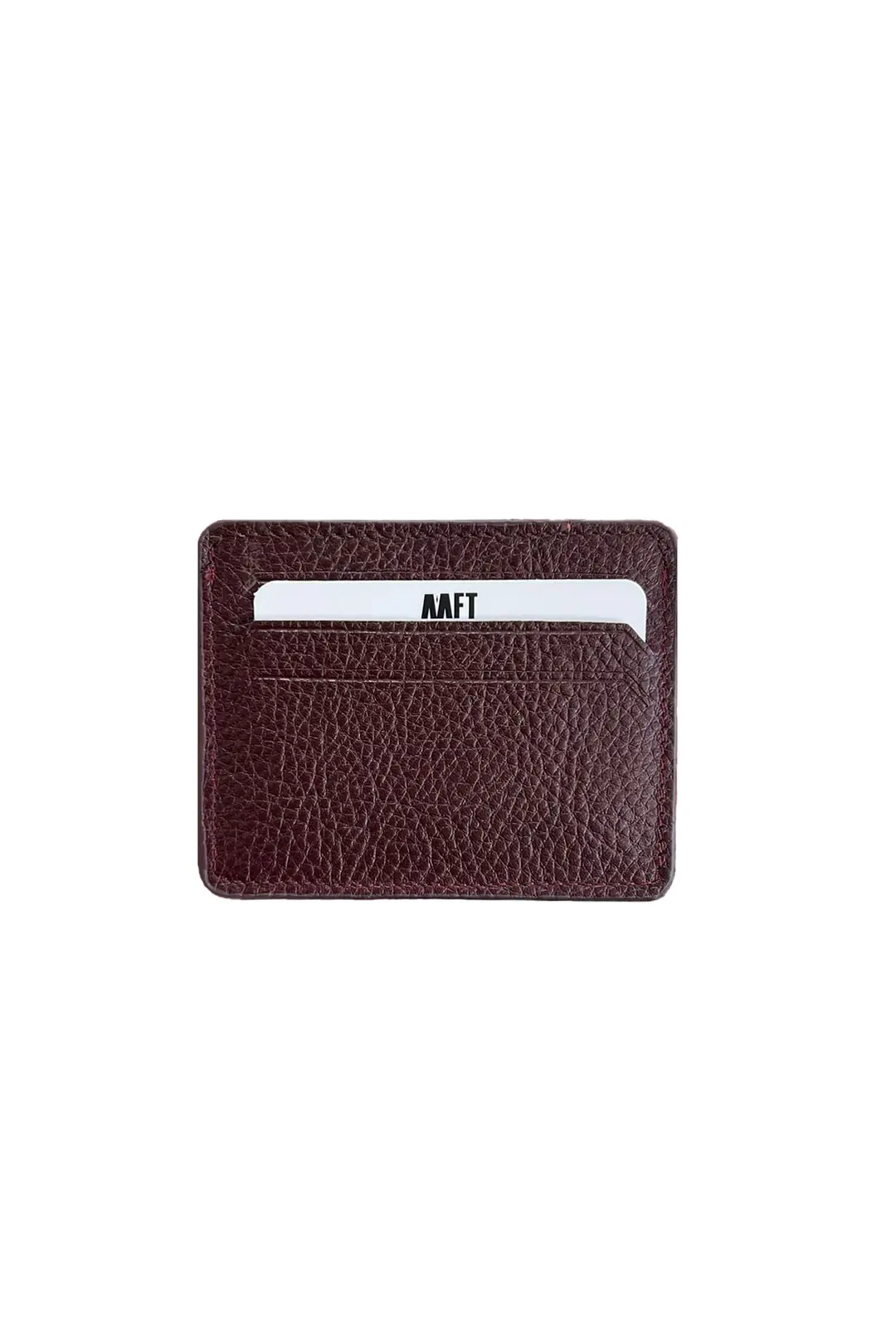 Hakiki Deri Unisex Seri Kartlık | Sweet 0807 - Flother Bordo