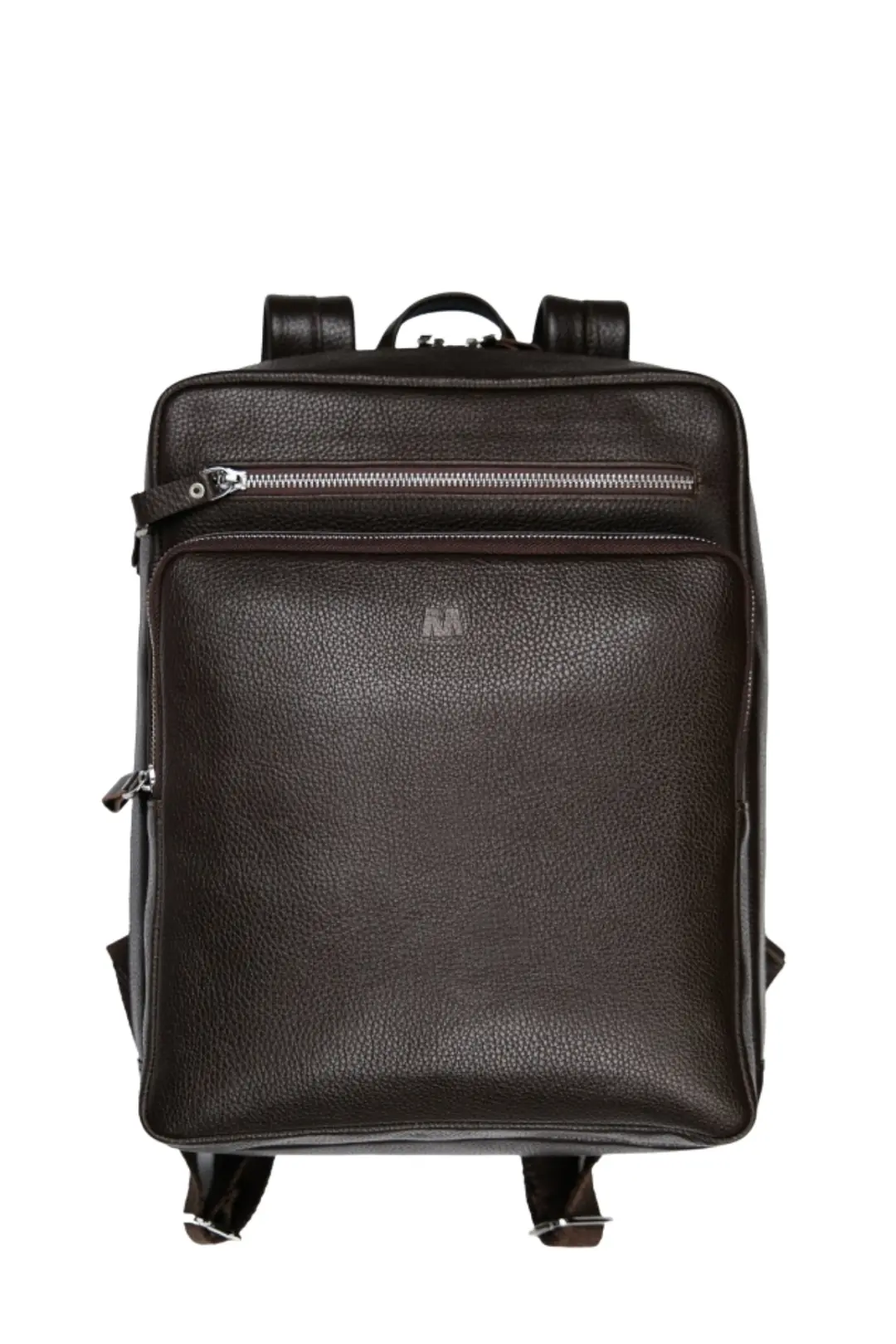 Hakiki Deri Unisex Sırt Çantası – Laptop Bölmeli, Suya Dayanıklı, Çok Gözlü | Roma 1251