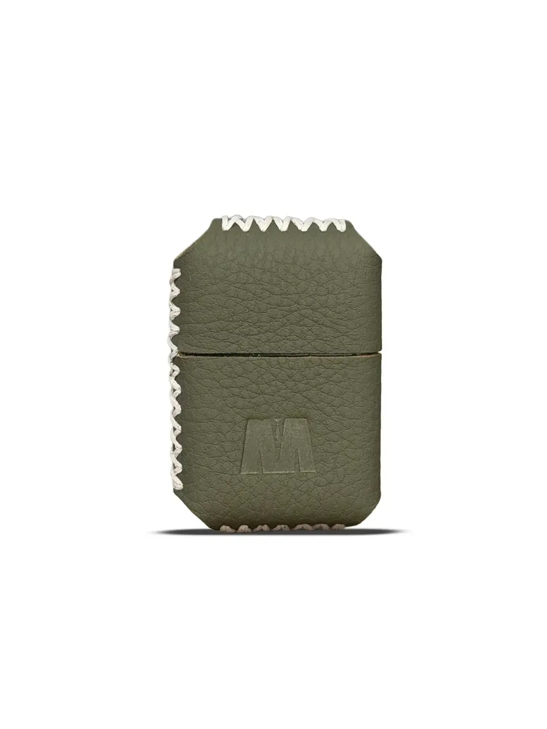 Deri Kılıflı Zippo Model Çakmak | Çakmak 5685 - Flother Mat Haki