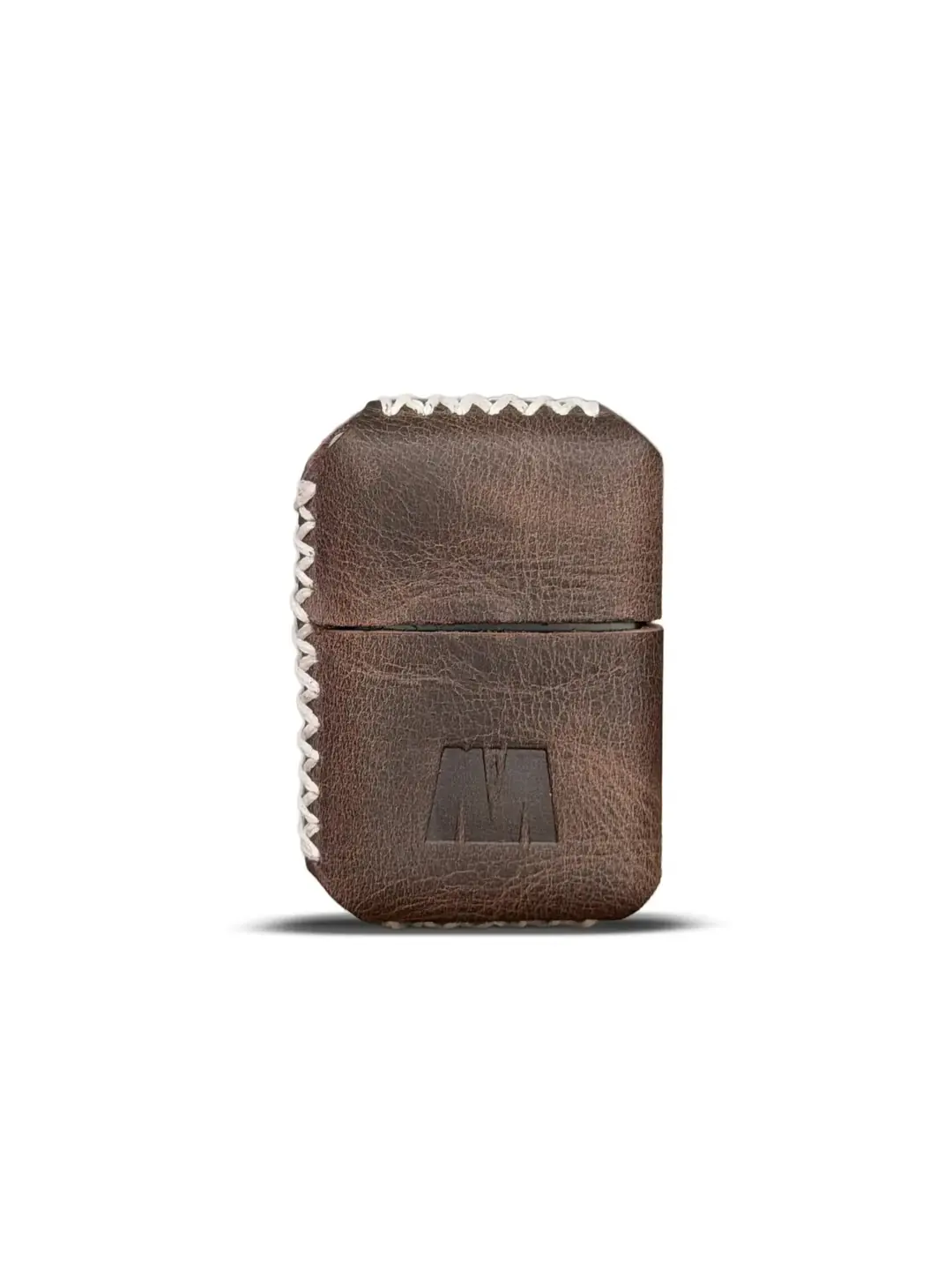 Deri Kılıflı Zippo Model Çakmak | Çakmak 5685 - Tiguan Kahve