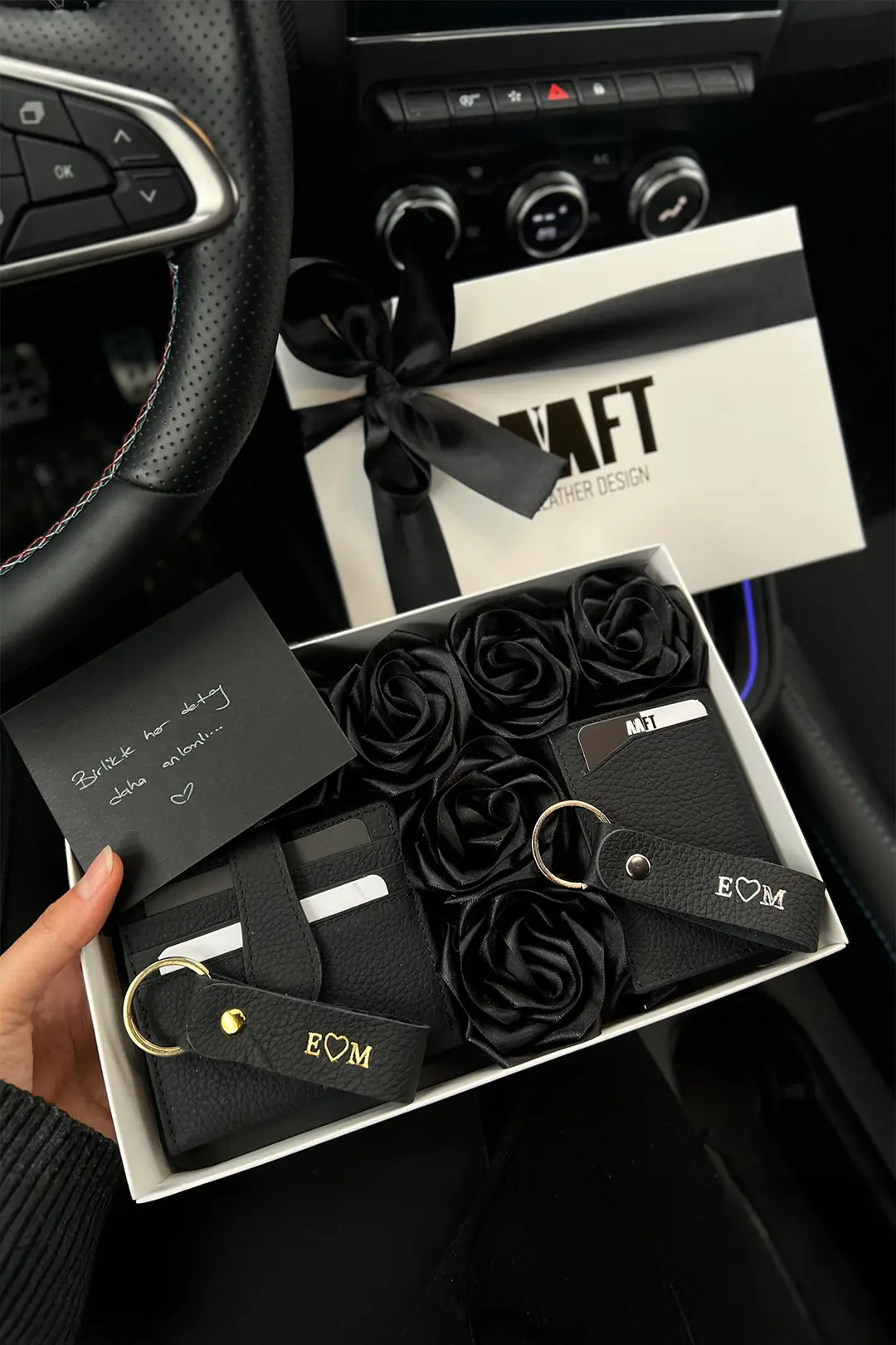 Flora&Retro/Rose Box Set - Siyah