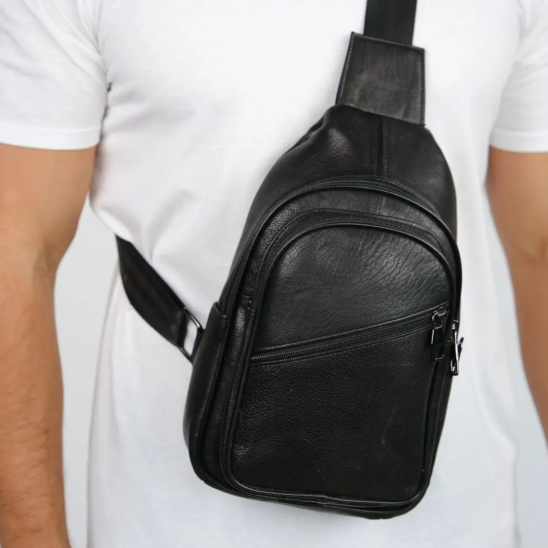 Hakiki Deri Body Bag Çanta – Askılı, Fermuarlı | Body Bag 8080