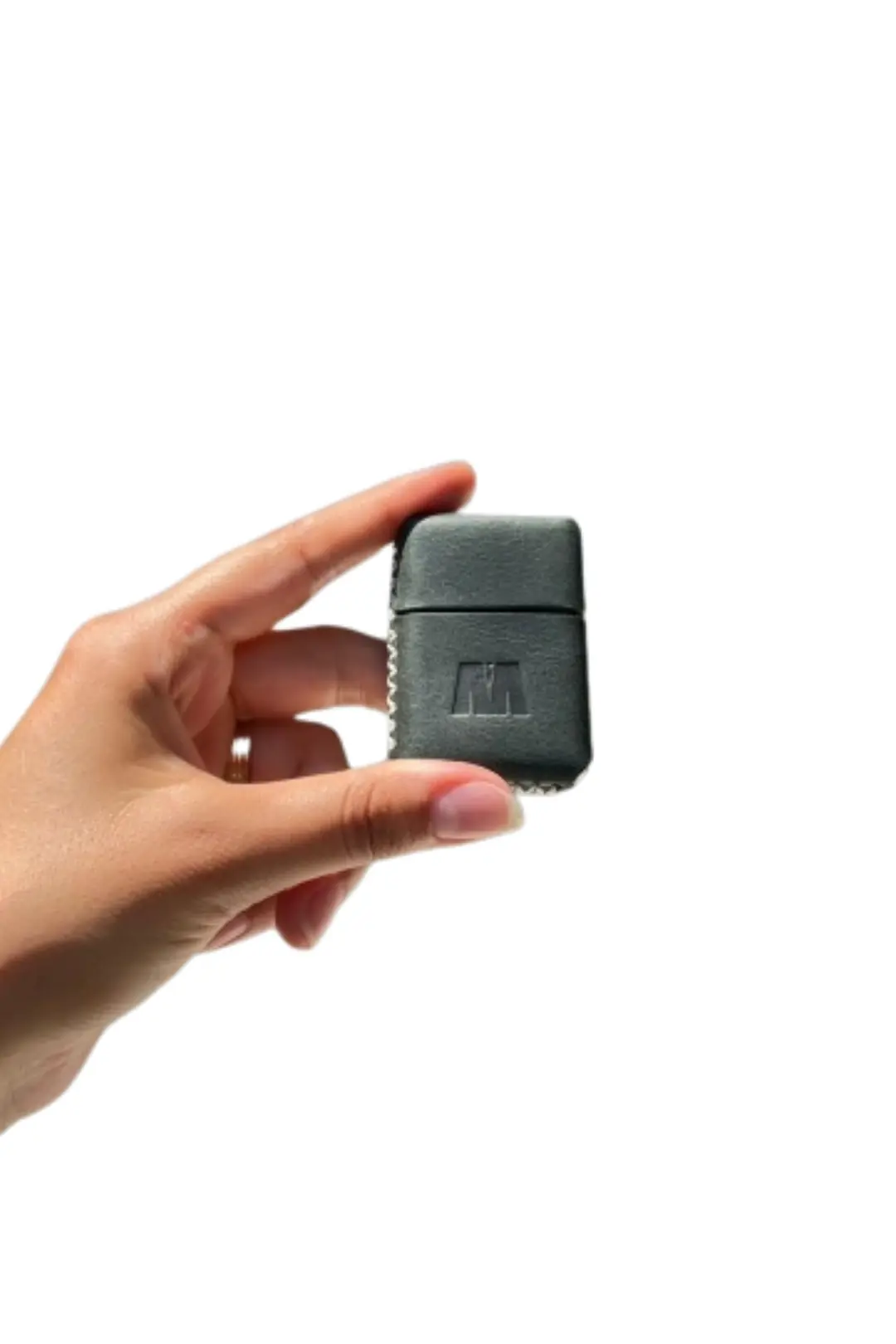 Deri Kılıflı Zippo Model Çakmak | Çakmak 5685 - Tiguan Haki