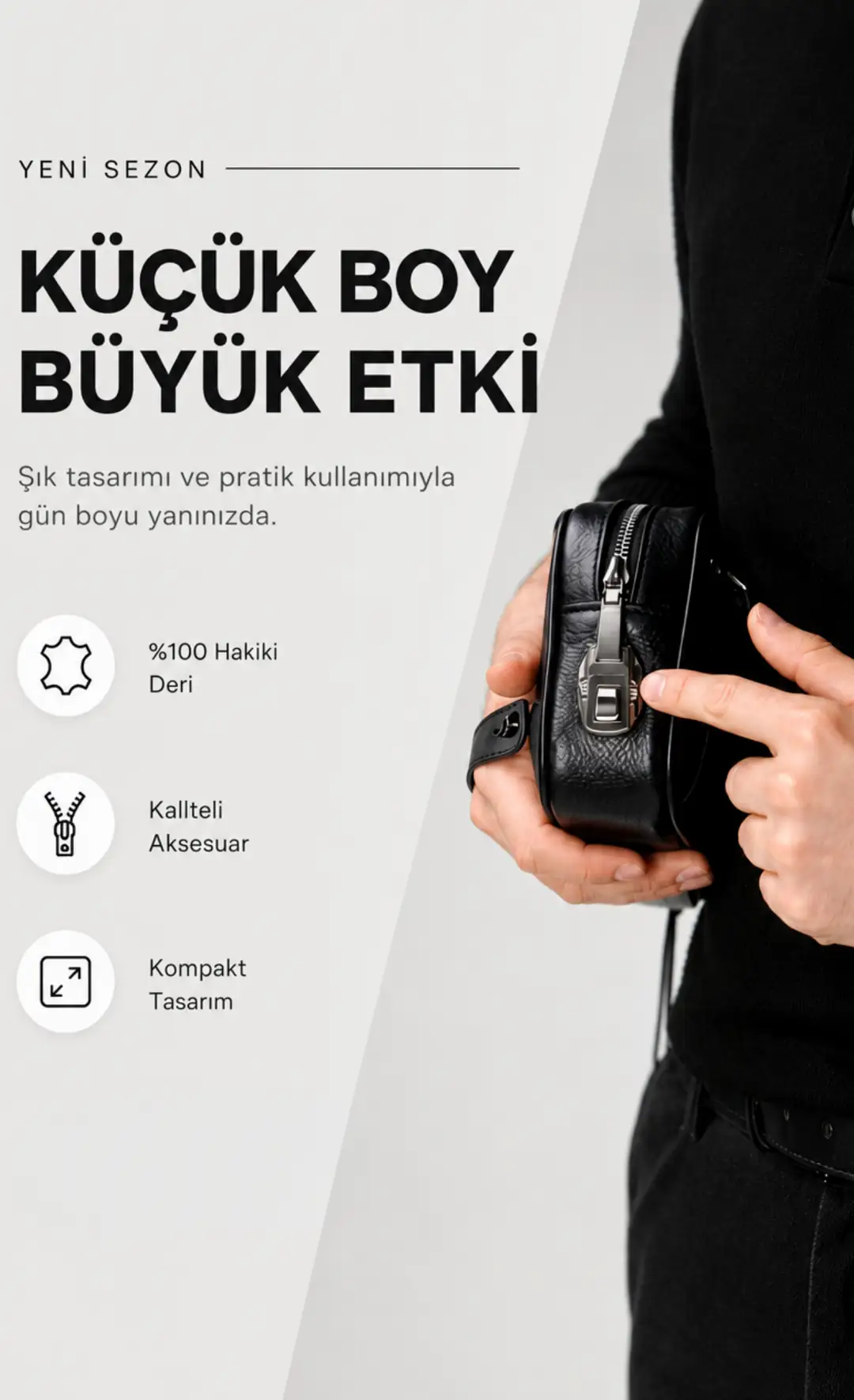 Siyah-beyaz editöryel — kapsül gardrop